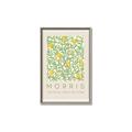 Picture of Tropical Fruit Pattern -Morris _GroupedProduct_Rectangle_Portrait_Canvas_Framed_