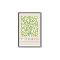 Picture of Tropical Fruit Pattern -Morris _GroupedProduct_Rectangle_Portrait_Canvas_Framed_