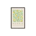Picture of Tropical Fruit Pattern -Morris _GroupedProduct_Rectangle_Portrait_Canvas_Framed_