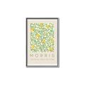 Picture of Tropical Fruit Pattern -Morris _GroupedProduct_Rectangle_Portrait_Canvas_Framed_