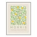 Picture of Tropical Fruit Pattern -Morris _GroupedProduct_Rectangle_Portrait_Canvas_Framed_