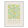 Picture of Tropical Fruit Pattern -Morris _GroupedProduct_Rectangle_Portrait_Canvas_Framed_
