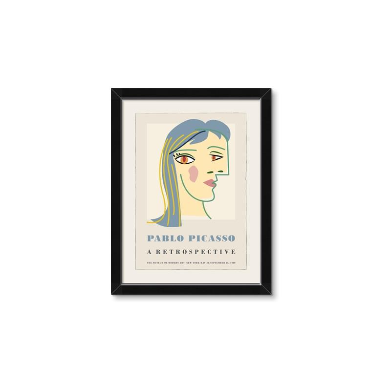 Picture of Retrospective - Picasso _GroupedProduct_Rectangle_Portrait_Framed_Matted_