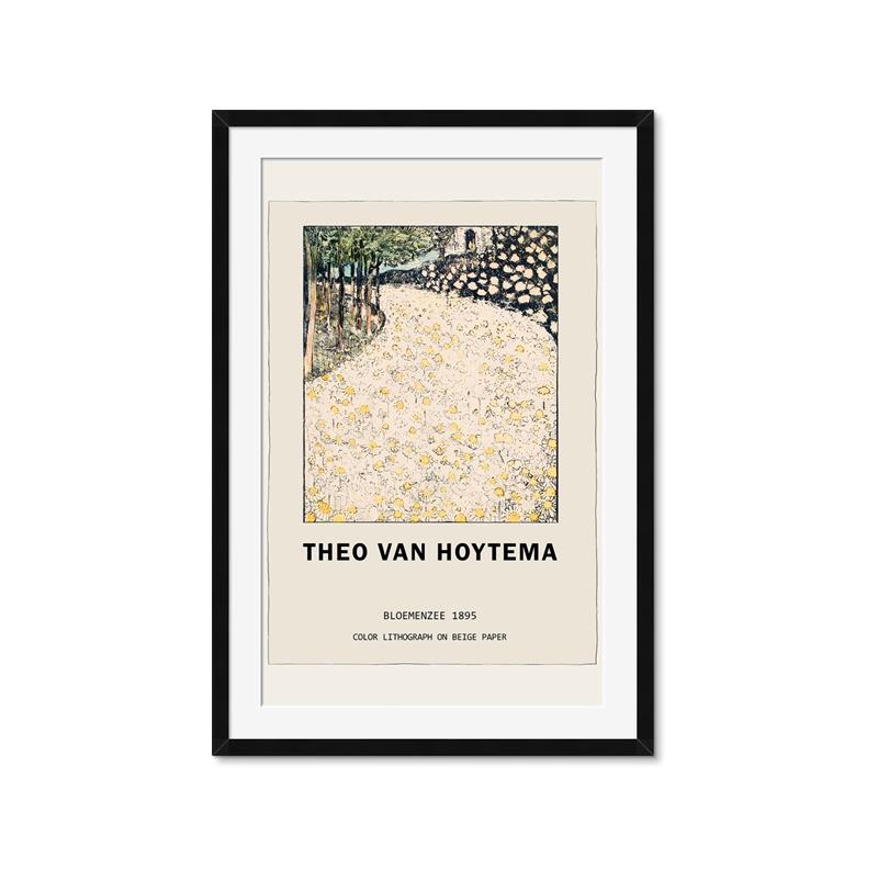 Picture of Blomenzee - Theo Van Hoytema _GroupedProduct_Rectangle_Portrait_Framed_Matted_