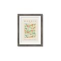 Picture of Trellis Famous Pattern - Morris _GroupedProduct_Rectangle_Portrait_Framed_Matted_
