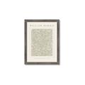 Picture of William morris _GroupedProduct_Rectangle_Portrait_Framed_Matted_