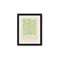 Picture of Tropical Fruit Pattern -Morris _GroupedProduct_Rectangle_Portrait_Framed_Matted_