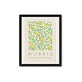 Picture of Tropical Fruit Pattern -Morris _GroupedProduct_Rectangle_Portrait_Framed_Matted_