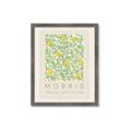 Picture of Tropical Fruit Pattern -Morris _GroupedProduct_Rectangle_Portrait_Framed_Matted_