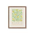 Picture of Tropical Fruit Pattern -Morris _GroupedProduct_Rectangle_Portrait_Framed_Matted_