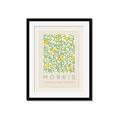 Picture of Tropical Fruit Pattern -Morris _GroupedProduct_Rectangle_Portrait_Framed_Matted_