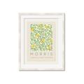 Picture of Tropical Fruit Pattern -Morris _GroupedProduct_Rectangle_Portrait_Framed_Matted_
