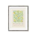 Picture of Tropical Fruit Pattern -Morris _GroupedProduct_Rectangle_Portrait_Framed_Matted_