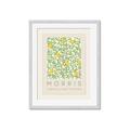 Picture of Tropical Fruit Pattern -Morris _GroupedProduct_Rectangle_Portrait_Framed_Matted_