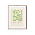 Picture of Tropical Fruit Pattern -Morris _GroupedProduct_Rectangle_Portrait_Framed_Matted_