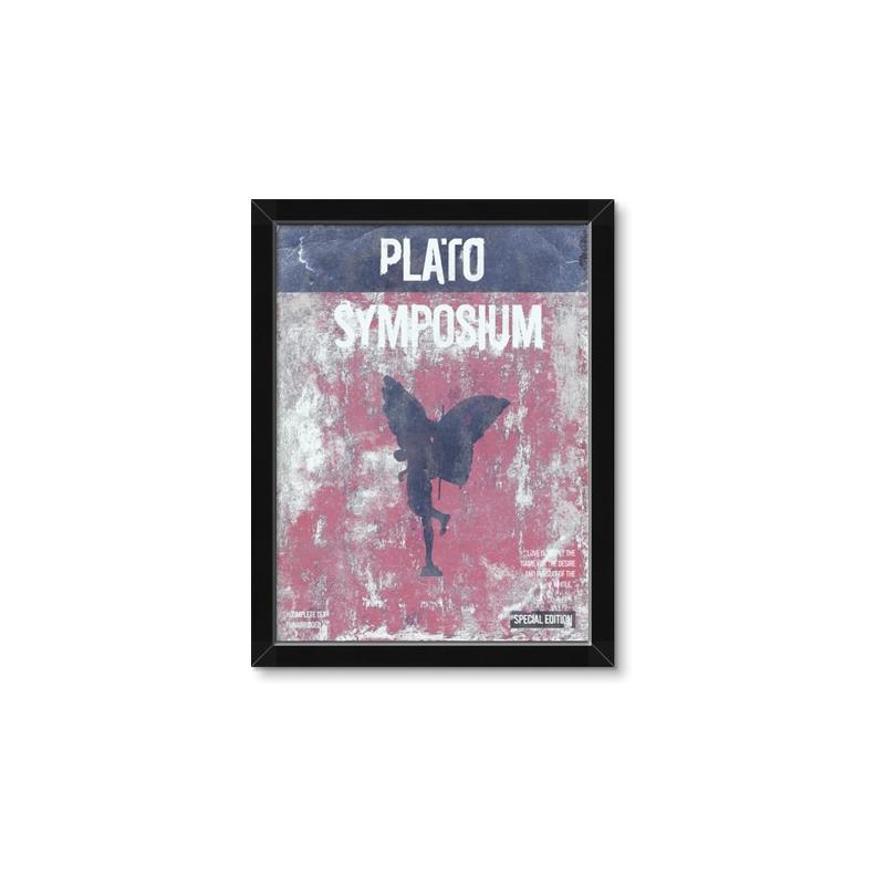 Picture of Plato Symposium _GroupedProduct_Rectangle_Portrait_Framed_Matted_