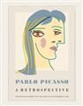 Picture of Retrospective - Picasso _GroupedProduct_Rectangle_Portrait_Unframed_Print_Only_