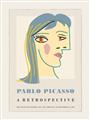 Picture of Retrospective - Picasso _GroupedProduct_Rectangle_Portrait_Unframed_Print_Only_