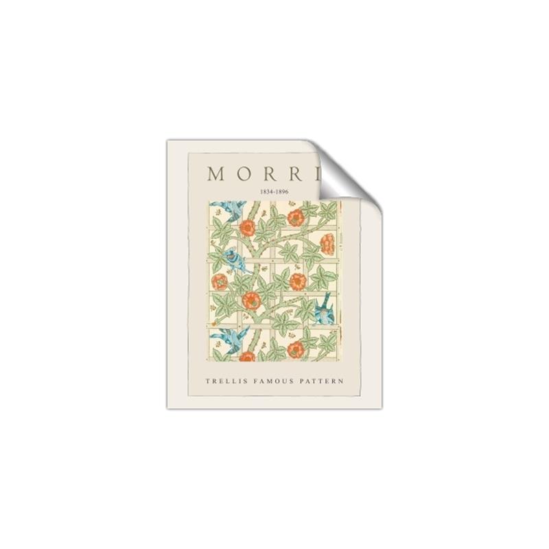 Picture of Trellis Famous Pattern - Morris _GroupedProduct_Rectangle_Portrait_Unframed_Print_Only_