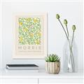 Picture of Tropical Fruit Pattern -Morris _GroupedProduct_Rectangle_Portrait_Canvas_