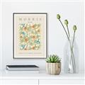 Picture of Trellis Famous Pattern - Morris _GroupedProduct_Rectangle_Portrait_Canvas_Framed_