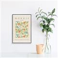 Picture of Trellis Famous Pattern - Morris _GroupedProduct_Rectangle_Portrait_Canvas_Framed_