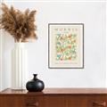 Picture of Trellis Famous Pattern - Morris _GroupedProduct_Rectangle_Portrait_Canvas_Framed_