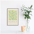 Picture of Tropical Fruit Pattern -Morris _GroupedProduct_Rectangle_Portrait_Canvas_Framed_