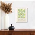 Picture of Tropical Fruit Pattern -Morris _GroupedProduct_Rectangle_Portrait_Canvas_Framed_