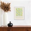 Picture of Tropical Fruit Pattern -Morris _GroupedProduct_Rectangle_Portrait_Canvas_Framed_