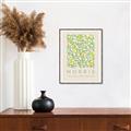 Picture of Tropical Fruit Pattern -Morris _GroupedProduct_Rectangle_Portrait_Canvas_Framed_