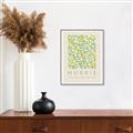 Picture of Tropical Fruit Pattern -Morris _GroupedProduct_Rectangle_Portrait_Canvas_Framed_