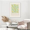 Picture of Tropical Fruit Pattern -Morris _GroupedProduct_Rectangle_Portrait_Canvas_Framed_