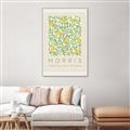 Picture of Tropical Fruit Pattern -Morris _GroupedProduct_Rectangle_Portrait_Canvas_Framed_