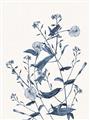 Picture of Blue Flower Sketch I _GroupedProduct_Rectangle_Portrait_Unframed_Print_Only_