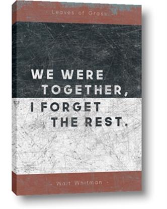 Picture of We Were Together - Whitman