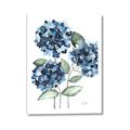 Picture of Blue Hydrangeas II _GroupedProduct_Rectangle_Portrait_Canvas_