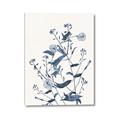 Picture of Blue Flower Sketch I _GroupedProduct_Rectangle_Portrait_Canvas_