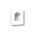 Picture of Greek Column Sketch _GroupedProduct_Rectangle_Portrait_Canvas_