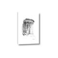 Picture of Greek Column Sketch _GroupedProduct_Rectangle_Portrait_Canvas_