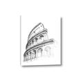 Picture of Colosseum Sketch _GroupedProduct_Rectangle_Portrait_Canvas_