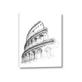 Picture of Colosseum Sketch _GroupedProduct_Rectangle_Portrait_Canvas_