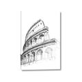 Picture of Colosseum Sketch _GroupedProduct_Rectangle_Portrait_Canvas_