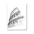Picture of Colosseum Sketch _GroupedProduct_Rectangle_Portrait_Canvas_