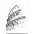 Picture of Colosseum Sketch _GroupedProduct_Rectangle_Portrait_Canvas_