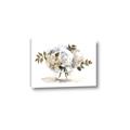 Picture of White Hydrangea in a Vase _GroupedProduct_Rectangle_Landscape_Canvas_
