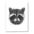 Picture of Raccoon Sketch _GroupedProduct_Rectangle_Portrait_Canvas_
