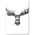 Picture of Moose Sketch _GroupedProduct_Rectangle_Portrait_Canvas_