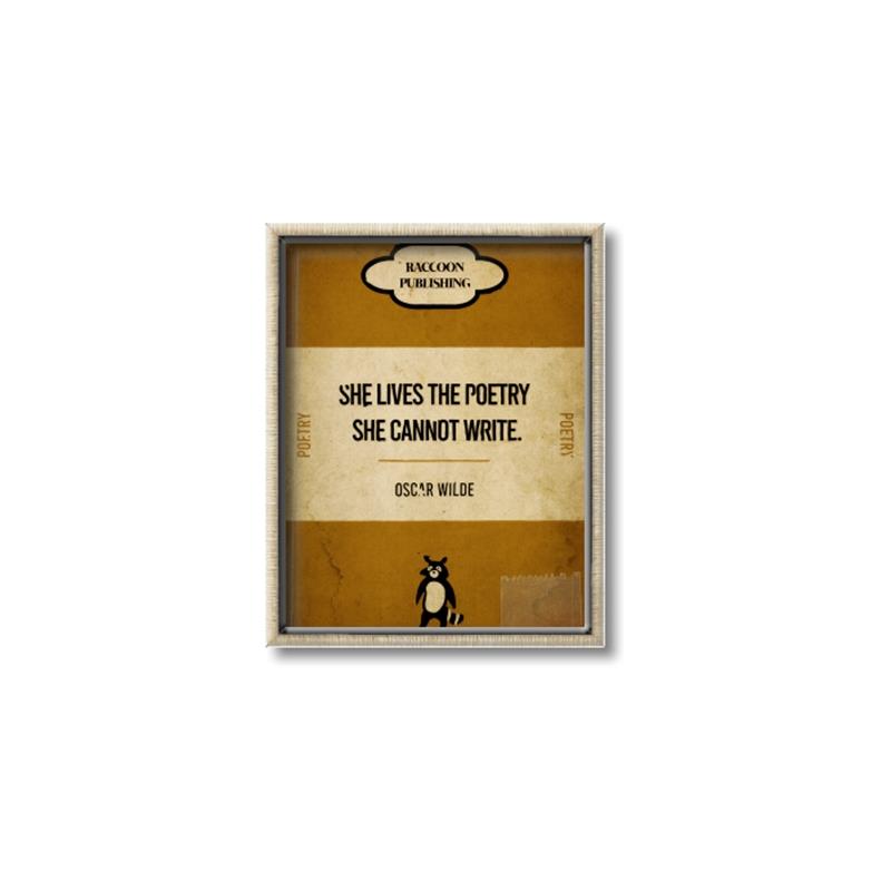 Picture of Lives the poetry _GroupedProduct_Rectangle_Portrait_Canvas_Framed_