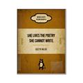 Picture of Lives the poetry _GroupedProduct_Rectangle_Portrait_Canvas_Framed_